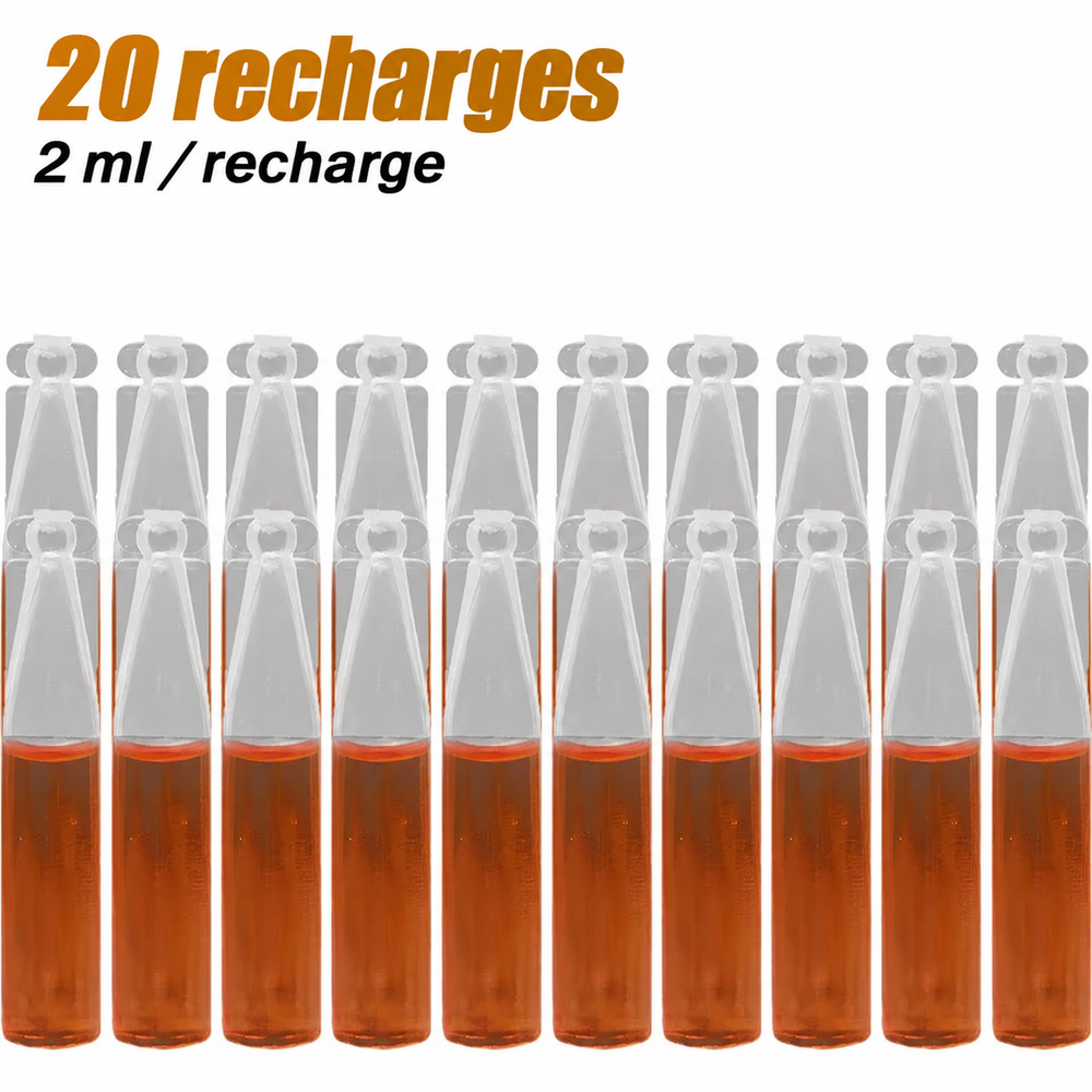 Piège à mouches des fruits avec recharges d'appât – jardin et verger – Pesk Fruit — 20 recharges seules