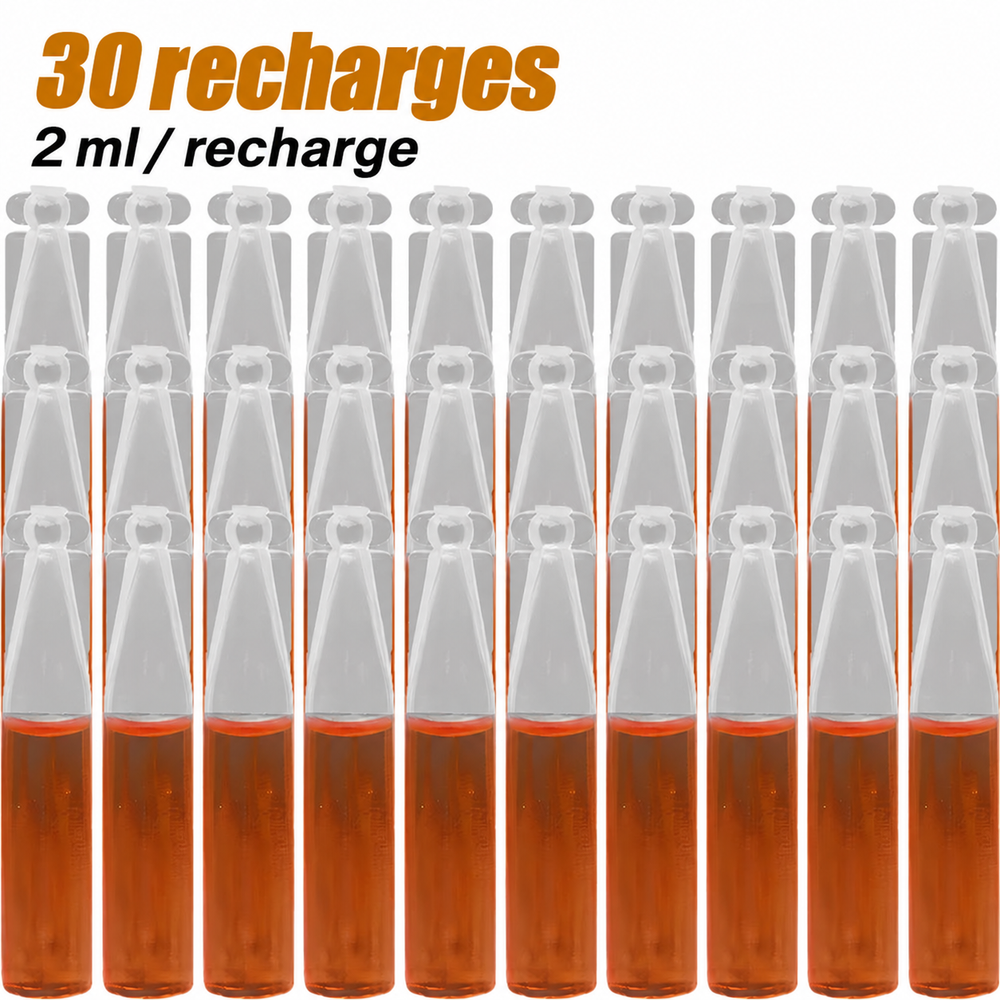 Piège à mouches des fruits avec recharges d'appât – jardin et verger – Pesk Fruit — 30 recharges seules