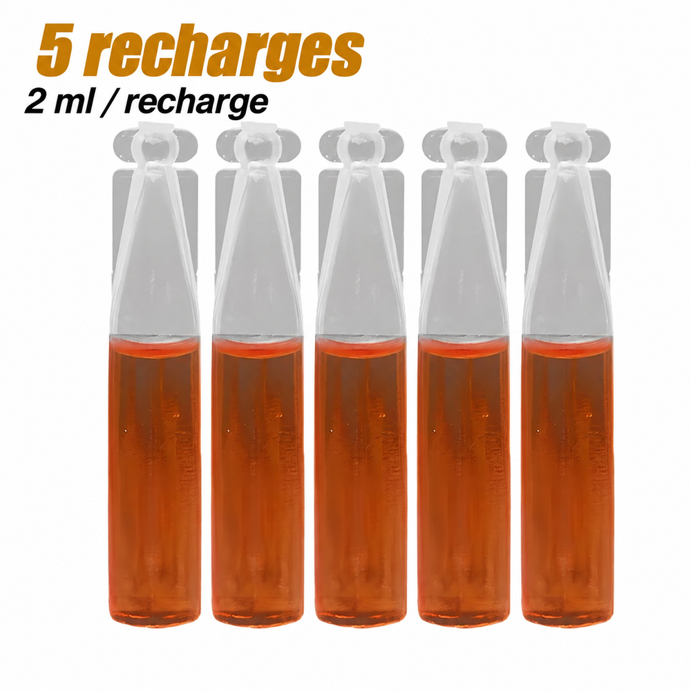 Piège à mouches des fruits avec recharges d'appât – jardin et verger – Pesk Fruit — 5 recharges seules