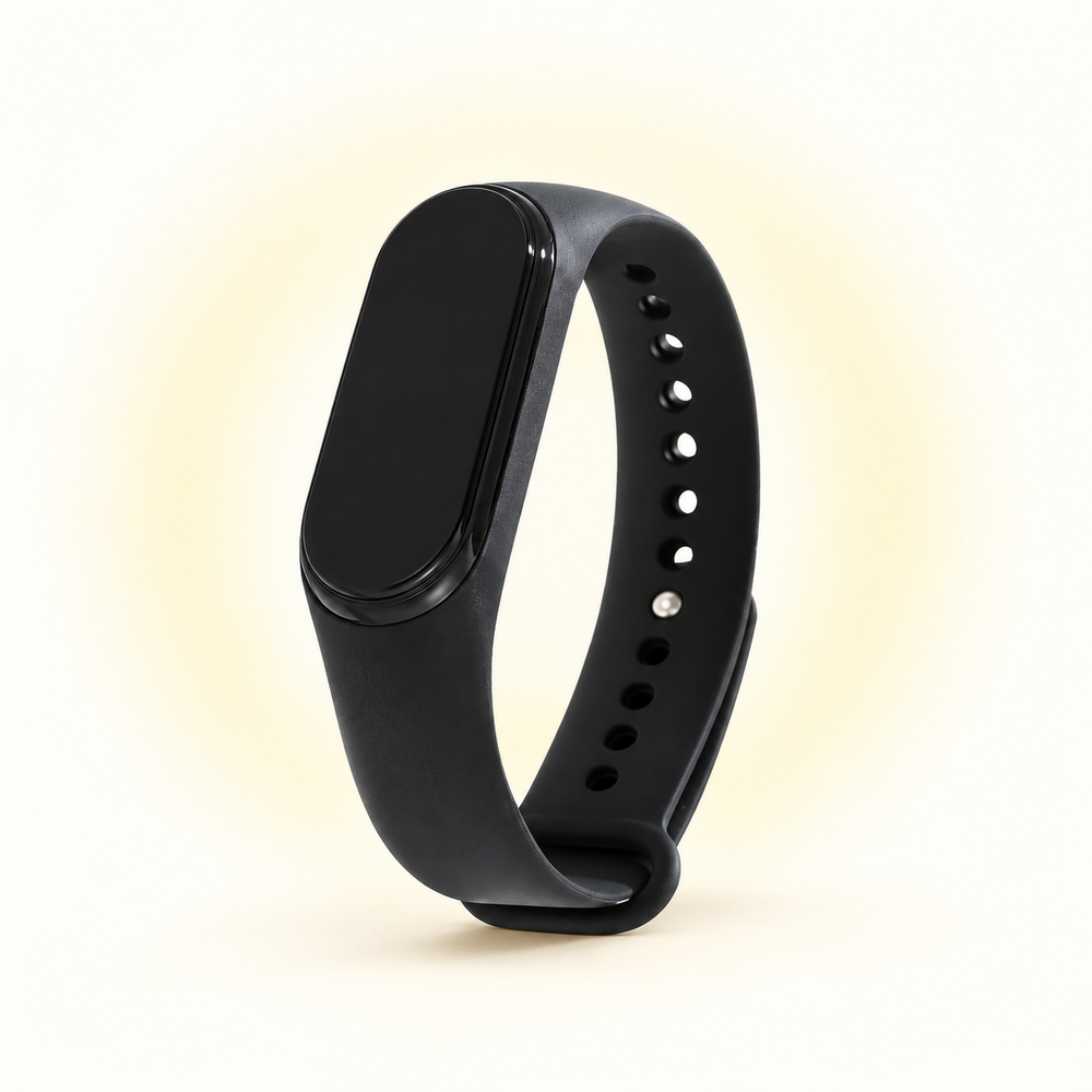 Bracelet anti-moustiques en silicone ajustable – Pesk Nomade — Noir